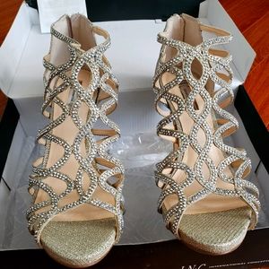 Chamagne Gold heels